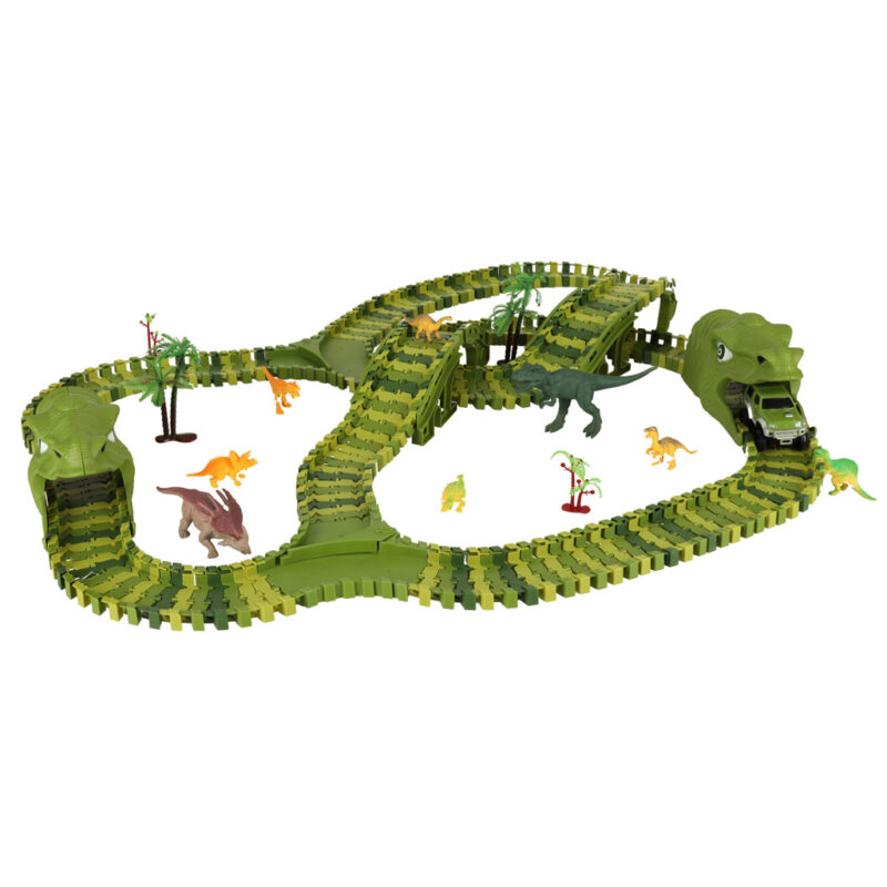 Lenktynių trasa vaikams „Dinozaurai“ (240 det.)