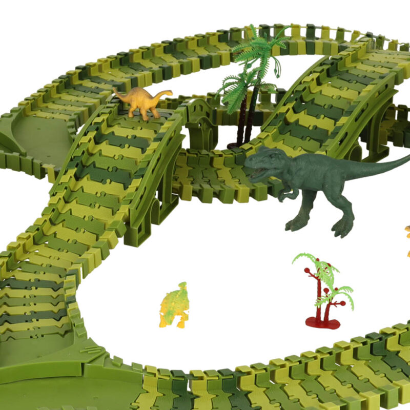 Lenktynių trasa vaikams „Dinozaurai“ (240 det.)