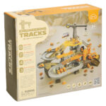 Interaktyvi automobilių trasa su kranu ir statybų zona "Kasyklos"