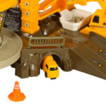 Interaktyvi automobilių trasa su kranu ir statybų zona "Kasyklos"