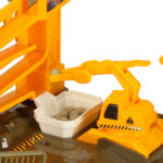 Interaktyvi automobilių trasa su kranu ir statybų zona "Kasyklos"