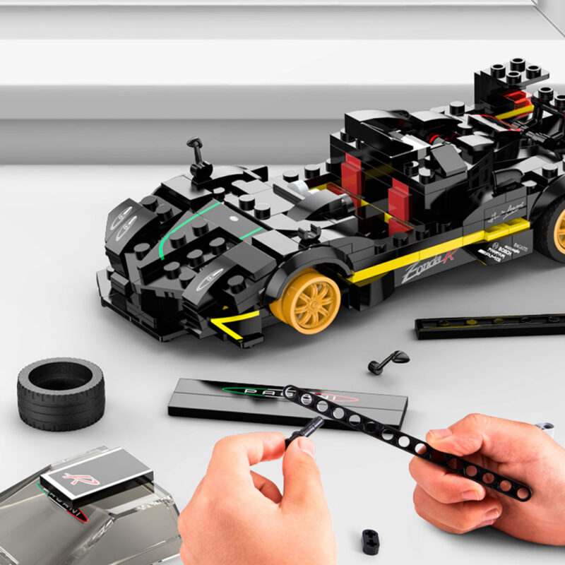 Sportinio automobilio konstruktorius vaikams nuo 6 metų