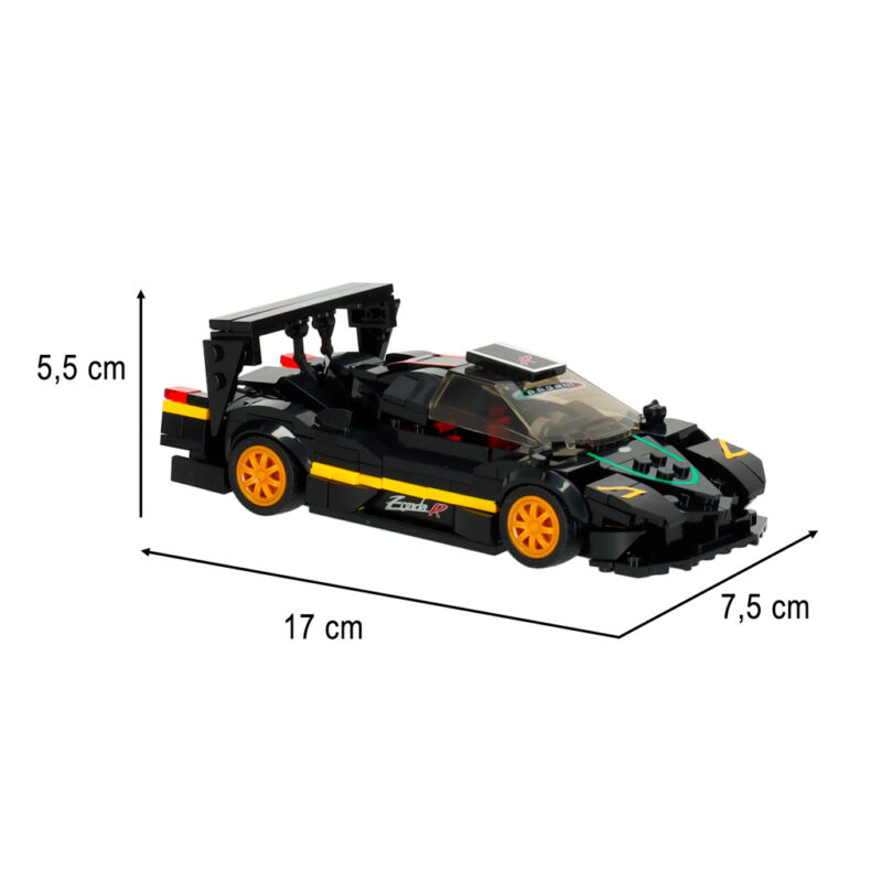 Sportinio automobilio konstruktorius vaikams nuo 6 metų
