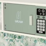 Medinė virtuvė LULILO su espreso kavos aparatu