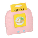 Skaitytuvas ir lavinamosios kalbančios kortelės anglų k. (112vnt.), rožinis Skaitytuvas ir lavinamosios kalbančios kortelės anglų k. (112vnt.), rožinis