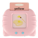 Skaitytuvas ir lavinamosios kalbančios kortelės anglų k. (112vnt.), rožinis Skaitytuvas ir lavinamosios kalbančios kortelės anglų k. (112vnt.), rožinis