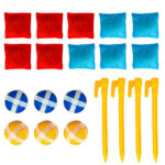 Dvipusis metimo žaidimas su velcro vaikams nuo 3 metų