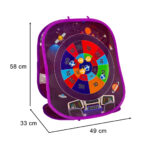 Dvipusis metimo žaidimas su velcro vaikams nuo 3 metų