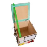 Lavinamasis veiklos pufas su ratukais ir veiklomis, vaikams