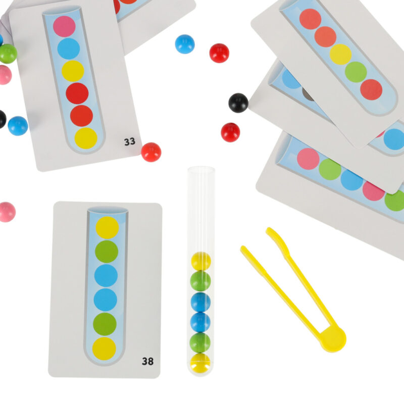 Montessori lavinamasis rinkinys vaikams su rutuliukais