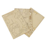 Kūrybinis rinkinys vaikams su priedais "Medžio namelis"