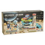 XXL Automobilių trasa ir stovėjimo aikštelė su 3 lygių liftu 2in1