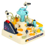 XXL Automobilių trasa ir stovėjimo aikštelė su 3 lygių liftu 2in1