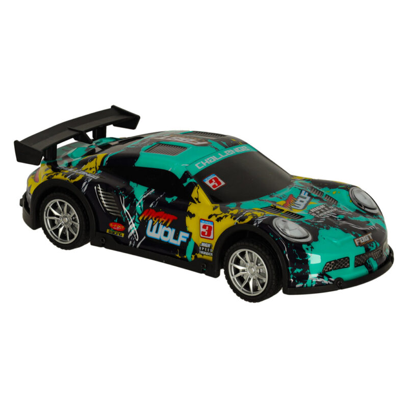 Sportinis automobilis valdomas RC vaikams nuo 6 metų, žalias