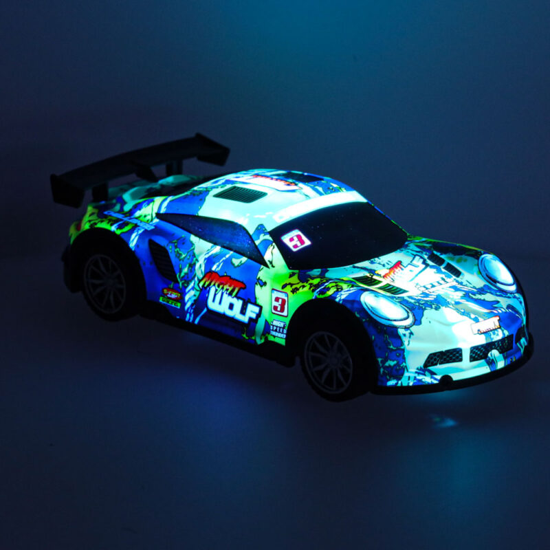 Sportinis automobilis valdomas RC vaikams nuo 6 metų, žalias