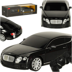 RASTAR Bentley Continental GT 48600 valdomas RC 1:24, juodas