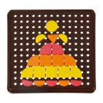 Kūrybinė mozaikos dėlionė "Geometrinės formos"