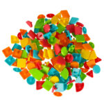 Kūrybinė mozaikos dėlionė "Geometrinės formos"