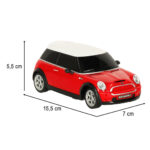 RASTAR MINI COOPERS automobilis valdomas RC, 15000 1:24, raudonas