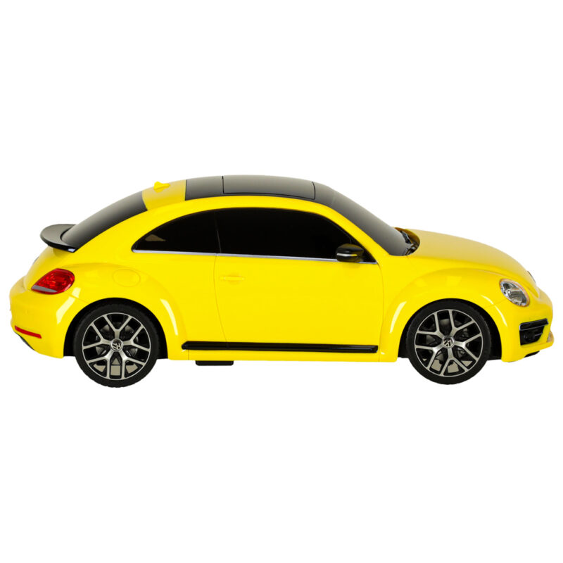 RC automobilis vaikams „Volkswagen Beetle“, geltonas