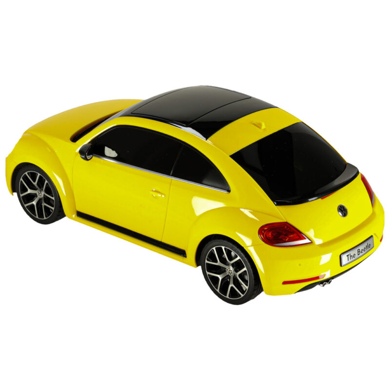 RC automobilis vaikams „Volkswagen Beetle“, geltonas