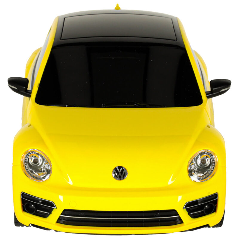 RC automobilis vaikams „Volkswagen Beetle“, geltonas
