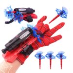 Tinklo paleidimo pirštinė + 3 strėlės "Žmogus voras"