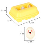Montessori kiaušinių dėlionė "Gyvūnėliai" 6vnt.