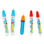 Vandens kilimėlis tapybai su vandens piešimo žymekliais "Vandens pasaulis" 80 cm