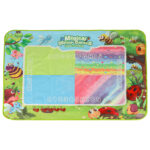 Vandens kilimėlis tapybai su vandens piešimo žymekliais "Magiškas sodas" 120x90cm