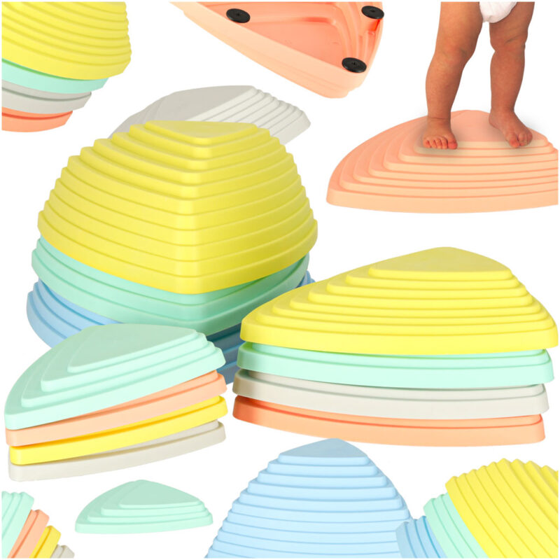 Sensorinis takelis pusiausvyros lavinimui, pastelinis Sensorinis takelis pusiausvyros lavinimui, pastelinis