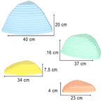 Sensorinis takelis pusiausvyros lavinimui, pastelinis