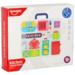 Šviečianti sensorinė veiklos lenta su garso elementais "Virtuvėlė" Šviečianti sensorinė veiklos lenta su garso elementais "Virtuvėlė"