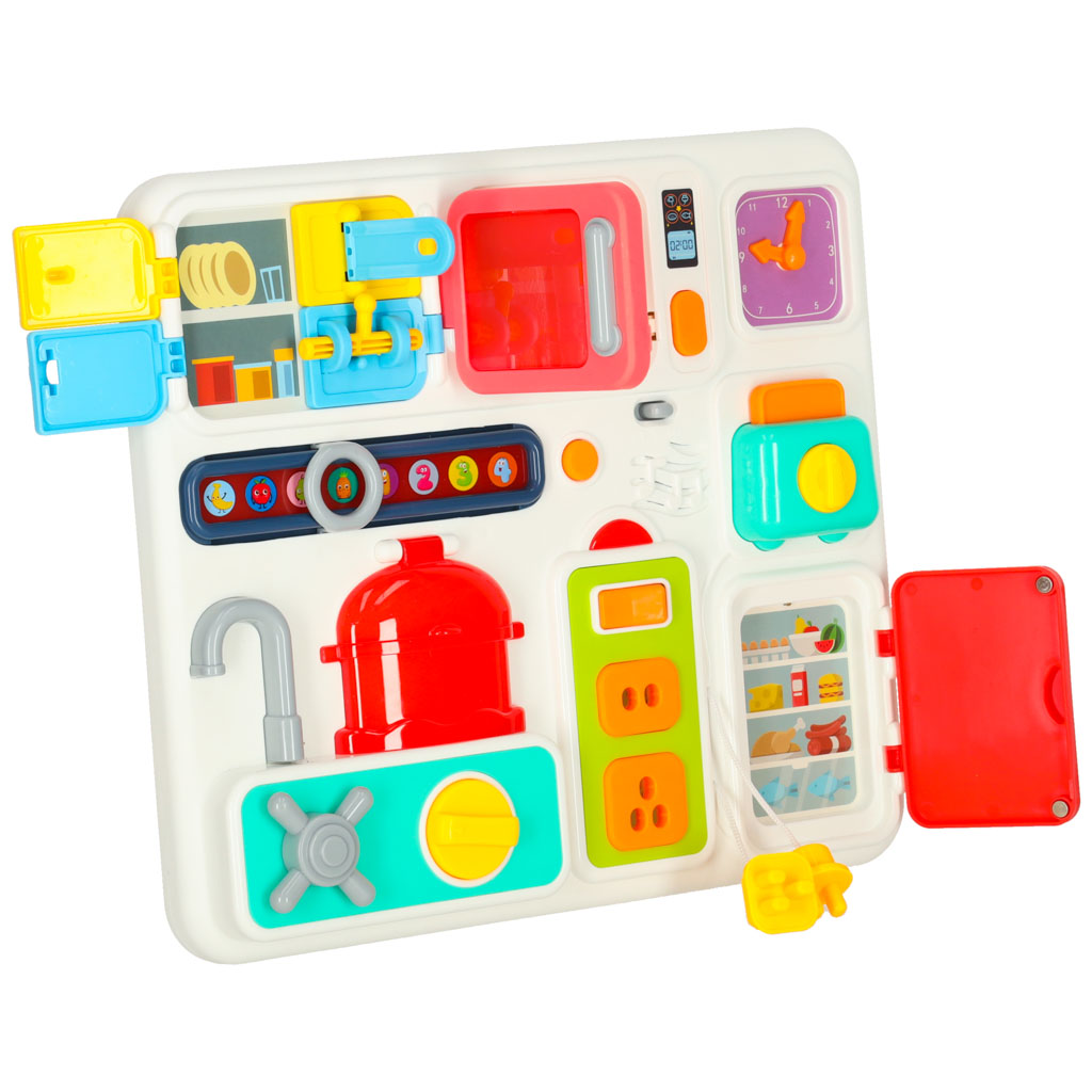 Šviečianti sensorinė veiklos lenta su garso elementais  Šviečianti sensorinė veiklos lenta su garso elementais