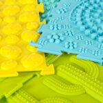 Sensorinių ortopedinių kilimėlių rinkinys vaikams