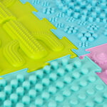 Sensorinių ortopedinių kilimėlių rinkinys vaikams