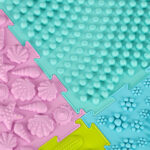 Sensorinių ortopedinių kilimėlių rinkinys vaikams