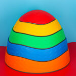 Sensorinis ortopedinis takelis pusiausvyros lavinimui "Upės akmenys" (5vnt.)