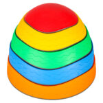 Sensorinis ortopedinis takelis pusiausvyros lavinimui "Upės akmenys" (5vnt.)