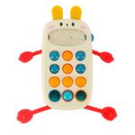 Sensorinis kramtukas kūdikiams "Zuikutis telefonas"