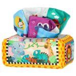 Žaislinė servetėlių dėžutė "Gyvūnėliai"