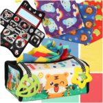 Kontrastinė servetėlių dėžutė su veidrodėliu 2in1 Kontrastinė servetėlių dėžutė su veidrodėliu 2in1