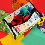 Kontrastinė servetėlių dėžutė su veidrodėliu 2in1 Kontrastinė servetėlių dėžutė su veidrodėliu 2in1