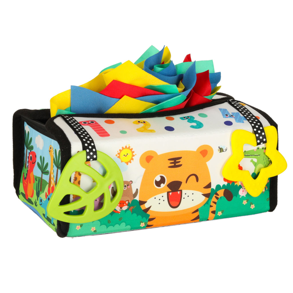 Kontrastinė servetėlių dėžutė su veidrodėliu 2in1 Kontrastinė servetėlių dėžutė su veidrodėliu 2in1