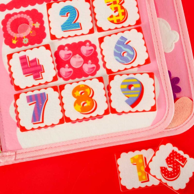 Montessori veiklos lagaminas „Princesės“ vaikams nuo 3 metų