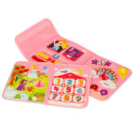 Montessori veiklos lagaminas "Princesės", rožinis