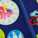 Montessori veiklos lagaminėlis, mėlynas