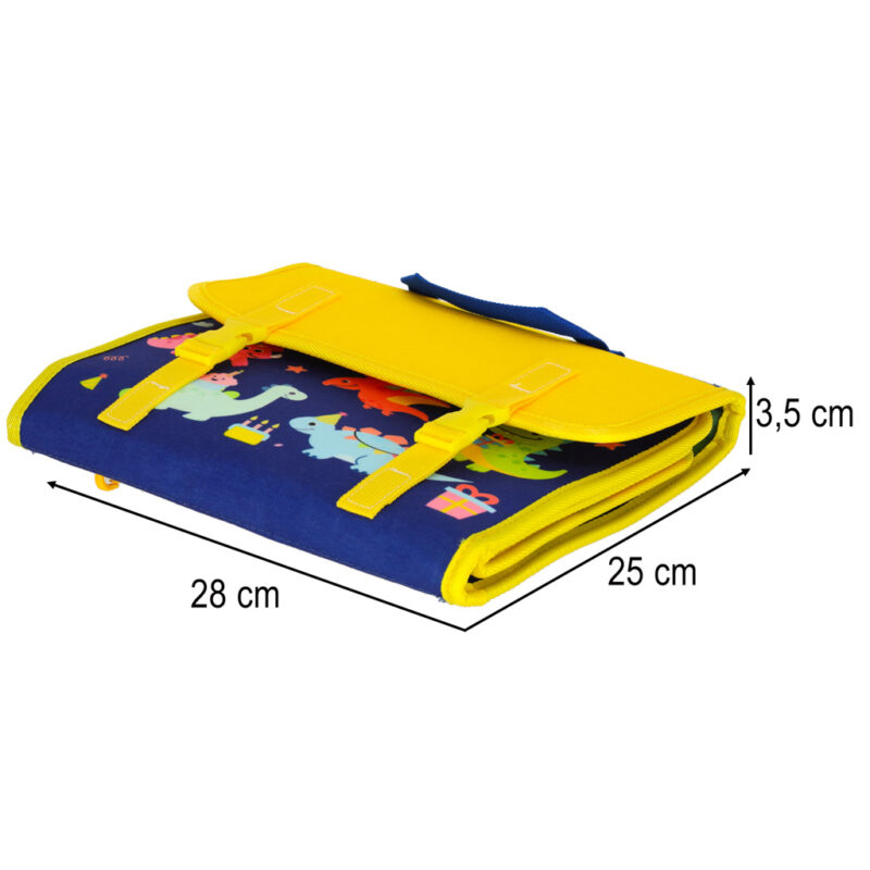 Montessori veiklos lagaminas vaikams nuo 3 m. „Dinozauras“