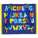 Montessori veiklos lagaminėlis, mėlynas