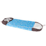 Vaikiškas miegmaišis su pagalve 2in1 135x50cm, mėlynas